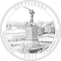 Gettysburg National Military Park quarter design