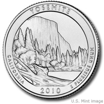 Yosemite National Park Quarter