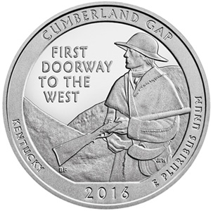 Cumberland Gap National Historical Park quarter design