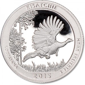 Kisatchie National Forest Quarter design