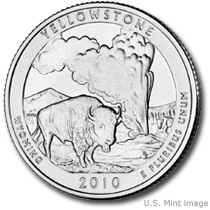 Yellowstone National Park Quarter