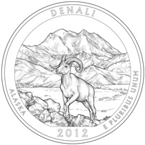 Denali National Park quarter design