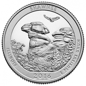 Shawnee National Forest quarter design