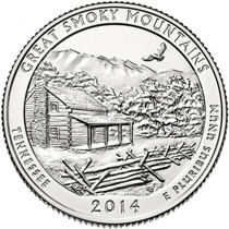 Great Smoky Mountains National Park Quarter design